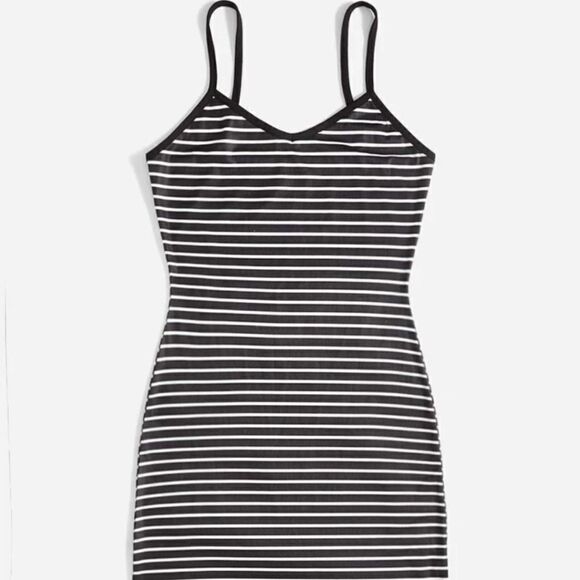 NWT, Shein • Striped Bodycon Dress, Size Medium - Picture 1 of 2